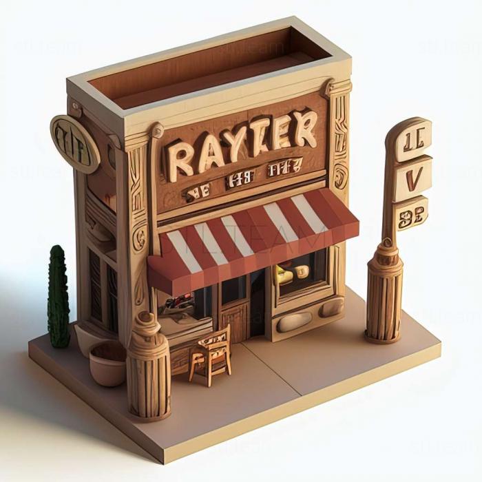 3D модель Игра История ресторана (STL)